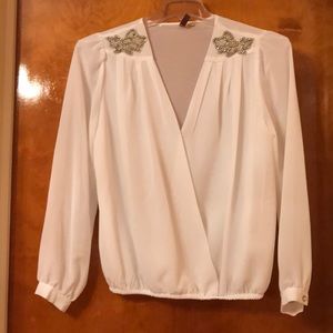 KUT from the Kloth Embellished Blouse